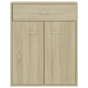vidaXL Ντουλάπι Sonoma Δρυς 60x30x75cm από Επεξ. Ξύλο 1 τεμ.