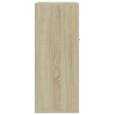 vidaXL Ντουλάπι Sonoma Δρυς 60x30x75cm από Επεξ. Ξύλο 1 τεμ.