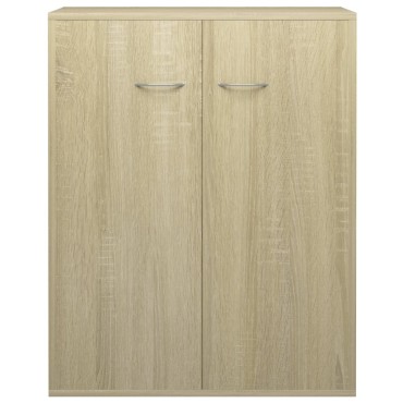 vidaXL Ντουλάπι Sonoma Δρυς 60x30x75cm από Επεξ. Ξύλο 1 τεμ.