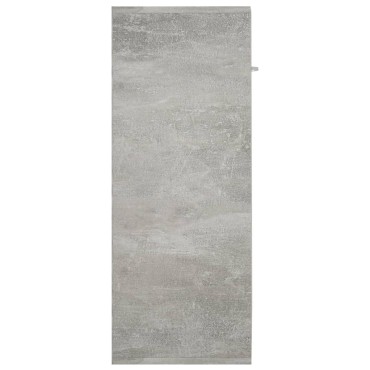 vidaXL Ντουλάπι Γκρι του Σκυροδέματος 60x30x75cm από Επεξ. Ξύλο 1 τεμ.