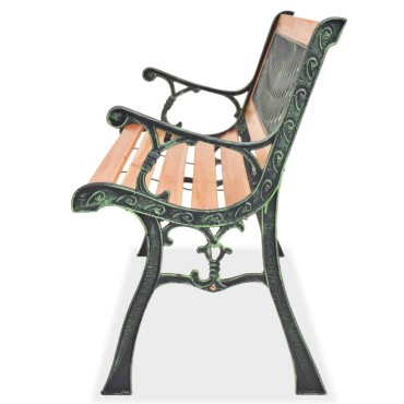 vidaXL Παγκάκι Κήπου Ξύλινο 122x51x73cm 1 τεμ.