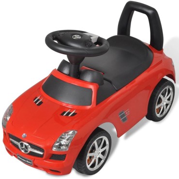 Mercedes Benz Αυτοκίνητο Παιδικό Ποδοκίνητο Κόκκινο