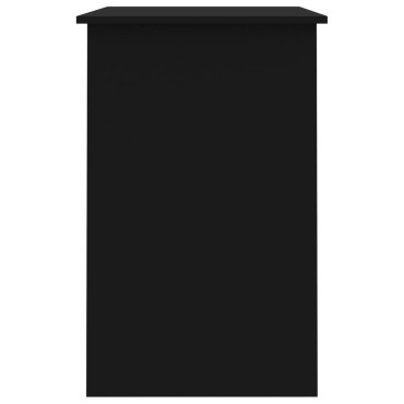 vidaXL Γραφείο Μαύρο 100x50x76cm από Επεξ. Ξύλο 1 τεμ.
