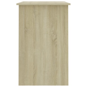 vidaXL Γραφείο Χρώμα Sonoma Δρυς 100x50x76cm από Επεξ. Ξύλο 1 τεμ.