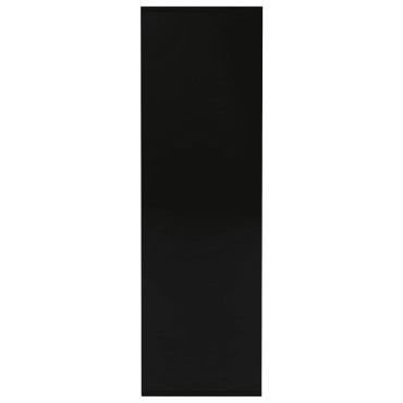 vidaXL Βιβλιοθήκη Μαύρη 98x29x97,5cm Επεξεργασμένο Ξύλο 1 τεμ.