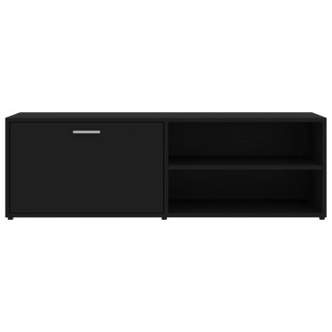 vidaXL Έπιπλο Τηλεόρασης Μαύρο 120x34x37cm από Επεξ. Ξύλο