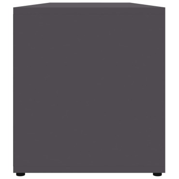 vidaXL Έπιπλο Τηλεόρασης Γκρι 120x34x37cm από Επεξ. Ξύλο