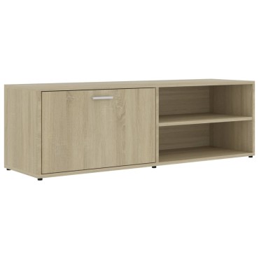 vidaXL Έπιπλο Τηλεόρασης Sonoma Δρυς 120x34x37cm από Επεξ. Ξύλο