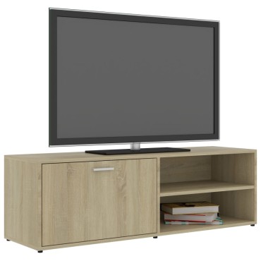 vidaXL Έπιπλο Τηλεόρασης Sonoma Δρυς 120x34x37cm από Επεξ. Ξύλο