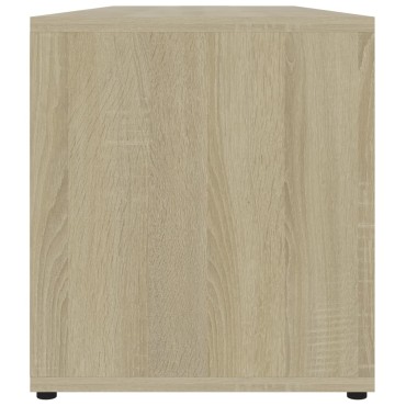 vidaXL Έπιπλο Τηλεόρασης Sonoma Δρυς 120x34x37cm από Επεξ. Ξύλο