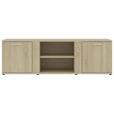 vidaXL Έπιπλο Τηλεόρασης Sonoma Δρυς 120x34x37cm από Επεξ. Ξύλο
