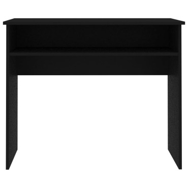vidaXL Γραφείο Μαύρο 90x50x74cm από Επεξ. Ξύλο 1 τεμ.