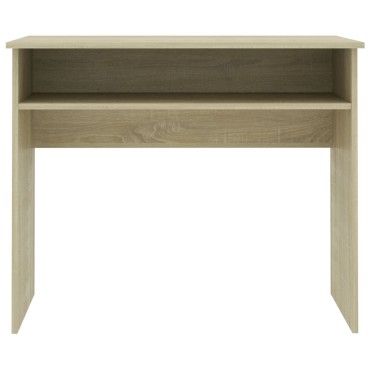 vidaXL Γραφείο Χρώμα Sonoma Δρυς 90x50x74cm από Επεξ. Ξύλο 1 τεμ.