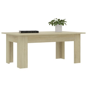 vidaXL Τραπεζάκι Σαλονιού Sonoma Δρυς 100x60x42cm από Επεξ. Ξύλο 1 τεμ.