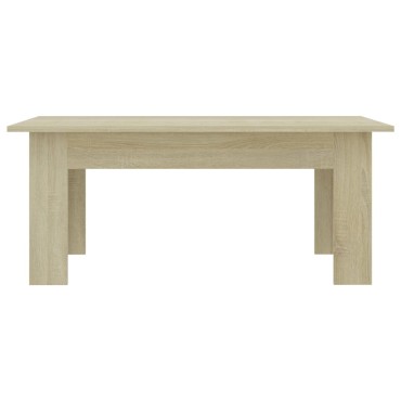 vidaXL Τραπεζάκι Σαλονιού Sonoma Δρυς 100x60x42cm από Επεξ. Ξύλο 1 τεμ.