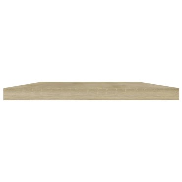 vidaXL Ράφια Βιβλιοθήκης 4 τεμ. Sonoma Δρυς 40x20x1,5cm Επεξ.Ξύλο