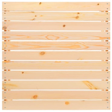 vidaXL Υποπόδιο Κήπου 70x70x30cm από Μασίφ Ξύλο Πεύκου 1 τεμ. Γωνιακός