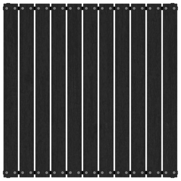 vidaXL Υποπόδιο Κήπου 70x70x30cm από Μασίφ Ξύλο Πεύκου Μαύρο 1 τεμ. Γωνιακός