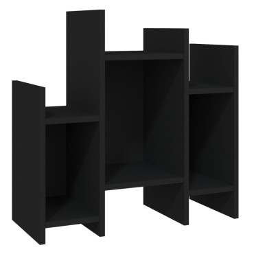 vidaXL Βοηθητικό Ντουλάπι Μαύρο 60x26x60cm από Επεξ. Ξύλο 1 τεμ.