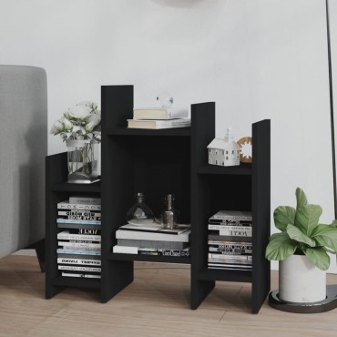 vidaXL Βοηθητικό Ντουλάπι Μαύρο 60x26x60cm από Επεξ. Ξύλο 1 τεμ.