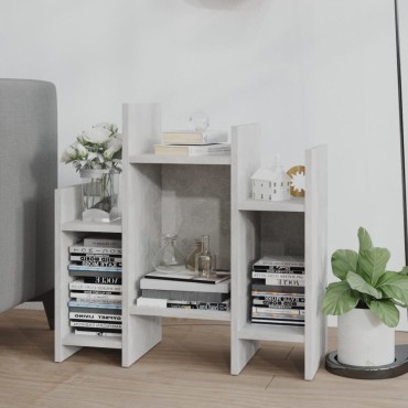 vidaXL Βοηθητικό Ντουλάπι Γκρι Σκυροδέματος 60x26x60cm Επεξ. Ξύλο 1 τεμ.