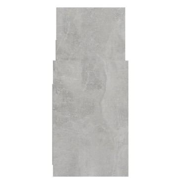 vidaXL Βοηθητικό Ντουλάπι Γκρι Σκυροδέματος 60x26x60cm Επεξ. Ξύλο 1 τεμ.