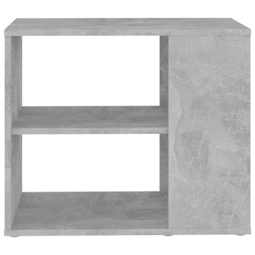vidaXL Βοηθητικό Ντουλάπι Γκρι Σκυροδέματος 60x30x50cm Επεξ. Ξύλο 1 τεμ.
