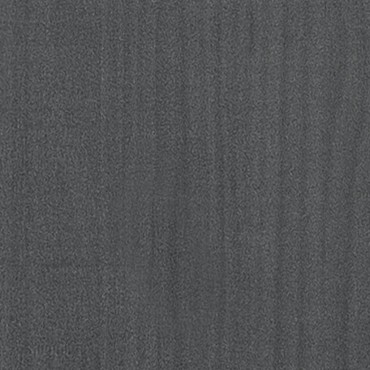 vidaXL Βιβλιοθήκη με 4 Ράφια Γκρι 60x30x140cm από Μασίφ Ξύλο Πεύκου 1 τεμ.