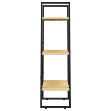 vidaXL Ράφι Αποθήκευσης 60x30x105cm από Μασίφ Ξύλο Πεύκου 1 τεμ.