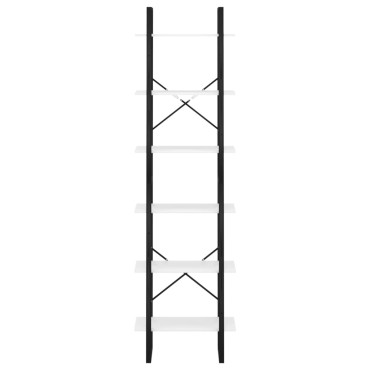 vidaXL Ράφι Αποθήκευσης Λευκό 60x30x210cm από Επεξεργασμένο Ξύλο 1 τεμ.