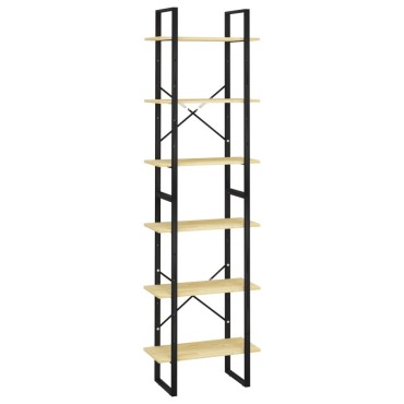 vidaXL Ράφι Αποθήκευσης 60x30x210cm από Μασίφ Ξύλο Πεύκου 1 τεμ.