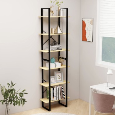 vidaXL Ράφι Αποθήκευσης 60x30x210cm από Μασίφ Ξύλο Πεύκου 1 τεμ.