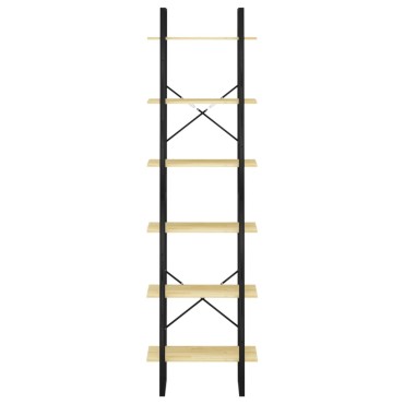 vidaXL Ράφι Αποθήκευσης 60x30x210cm από Μασίφ Ξύλο Πεύκου 1 τεμ.