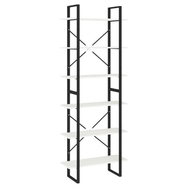 vidaXL Ψηλό Ντουλάπι Λευκό 80x30x210cm από Μασίφ Ξύλο Πεύκου 1 τεμ.