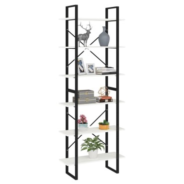 vidaXL Ψηλό Ντουλάπι Λευκό 80x30x210cm από Μασίφ Ξύλο Πεύκου 1 τεμ.