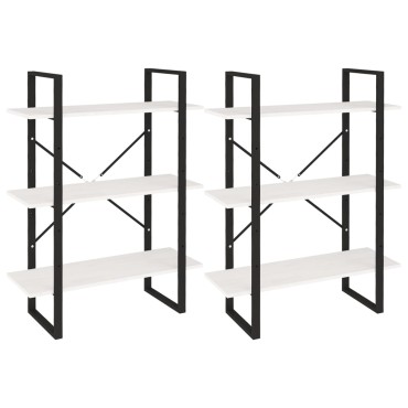 vidaXL Ψηλό Ντουλάπι Λευκό 80x30x210cm από Μασίφ Ξύλο Πεύκου 1 τεμ.