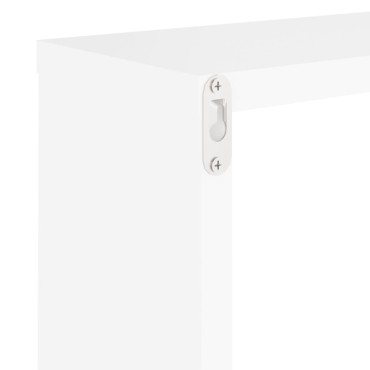 vidaXL Ράφια Κύβοι Τοίχου 2 τεμ. Λευκά 30x15x30cm από MDF