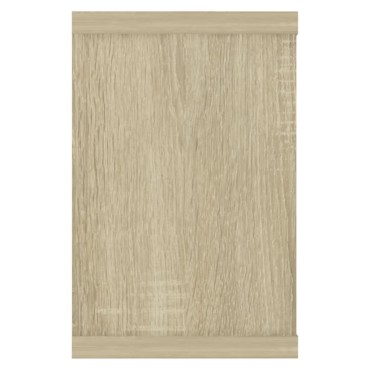 vidaXL Ράφια Κύβοι Τοίχου 6 τεμ. Sonoma Δρυς 60x15x23cm Επεξ. Ξύλο