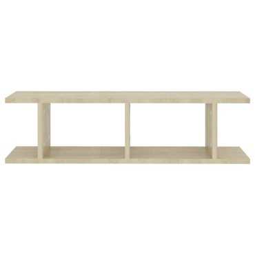 vidaXL Ραφιέρες Τοίχου 2 τεμ. Sonoma Δρυς 75x18x20cm Επεξεργ. Ξύλο