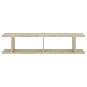 vidaXL Ραφιέρες Τοίχου 2 τεμ. Sonoma Δρυς 90x18x20cm από Μοριοσανίδα