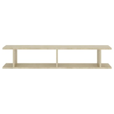 vidaXL Ραφιέρες Τοίχου 2 τεμ. Sonoma Δρυς 105x18x20cm Μοριοσανίδα