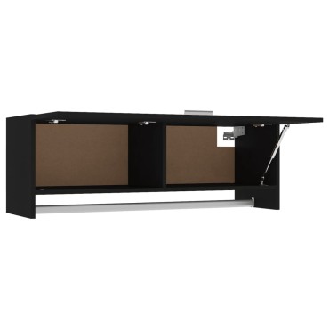 vidaXL Ντουλάπα Λευκή 100x32,5x35cm από Επεξ. Ξύλο 1 τεμ.