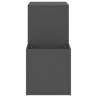 vidaXL Παπουτσοθήκη Χολ Γκρι 105x35,5x70cm από Επεξ. Ξύλο