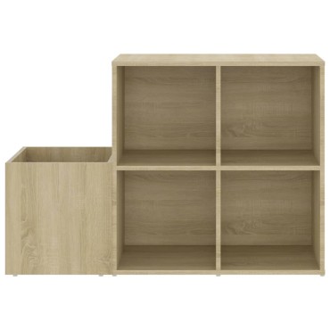 vidaXL Παπουτσοθήκη Χολ Sonoma Δρυς 105x35,5x70cm από Επεξ. Ξύλο