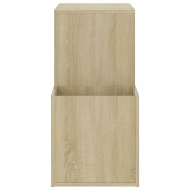 vidaXL Παπουτσοθήκη Χολ Sonoma Δρυς 105x35,5x70cm από Επεξ. Ξύλο