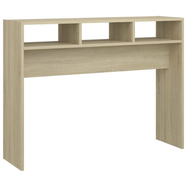 vidaXL Τραπεζάκι Κονσόλα Sonoma Δρυς 105x30x80cm από Επεξ. Ξύλο 1 τεμ.