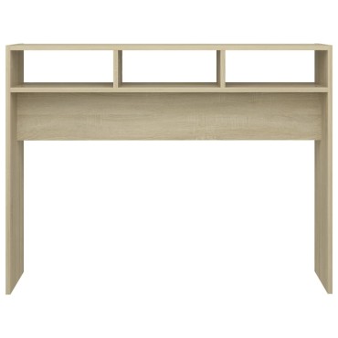 vidaXL Τραπεζάκι Κονσόλα Sonoma Δρυς 105x30x80cm από Επεξ. Ξύλο 1 τεμ.
