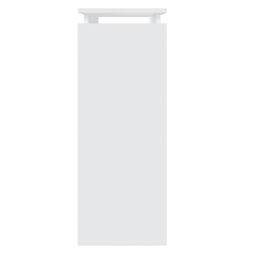 vidaXL Τραπεζάκι Κονσόλα Λευκό 80x30x80cm από Επεξ. Ξύλο 1 τεμ.