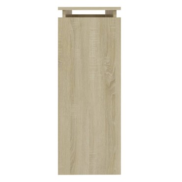 vidaXL Τραπεζάκι Κονσόλα Sonoma Δρυς 102x30x80cm από Επεξ. Ξύλο 1 τεμ.