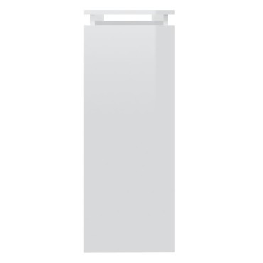 vidaXL Τραπεζάκι Κονσόλα Γυαλιστερό Λευκό 102x30x80cm Επεξ. Ξύλο 1 τεμ.